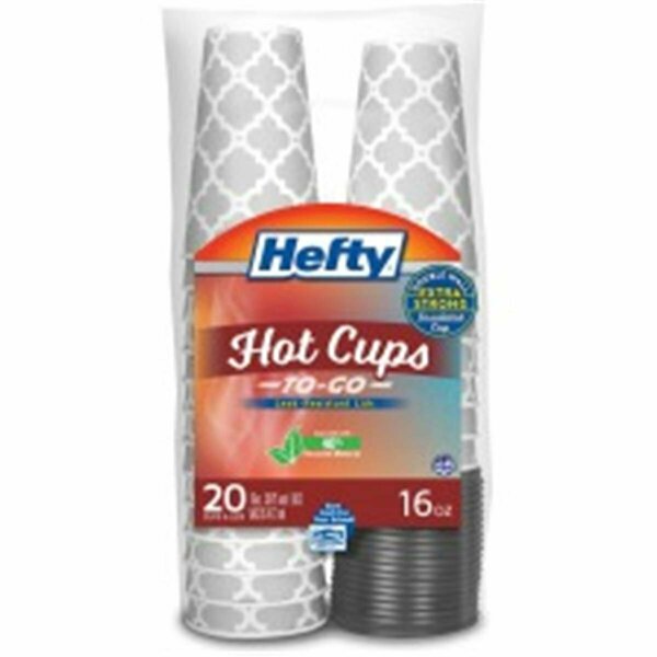 Reynolds Consumer Products 16 oz Hefty Hot Cups, 20PK RE571558